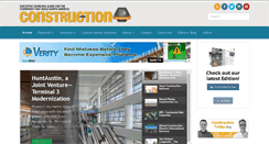 Desktop Screenshot of buildingandconstruction-northeast.com