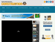 Tablet Screenshot of buildingandconstruction-northeast.com